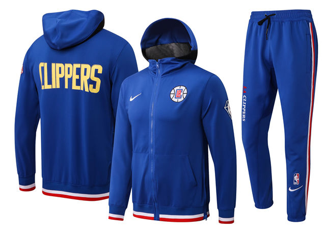 COMPLETO CLIPPERS (TUTA CON FELPA CON CAPPUCCIO + PANTALONI DA JOGGING)