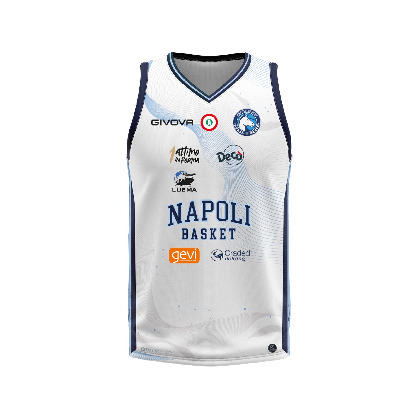 MAGLIA NAPOLI BASKET 2024-25 CASA LEGA BASKET SERIE A