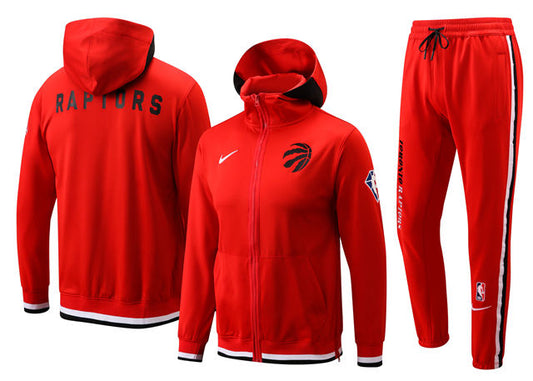 COMPLETO TORONTO RAPTORS (TUTA CON FELPA CON CAPPUCCIO + PANTALONI DA JOGGING)
