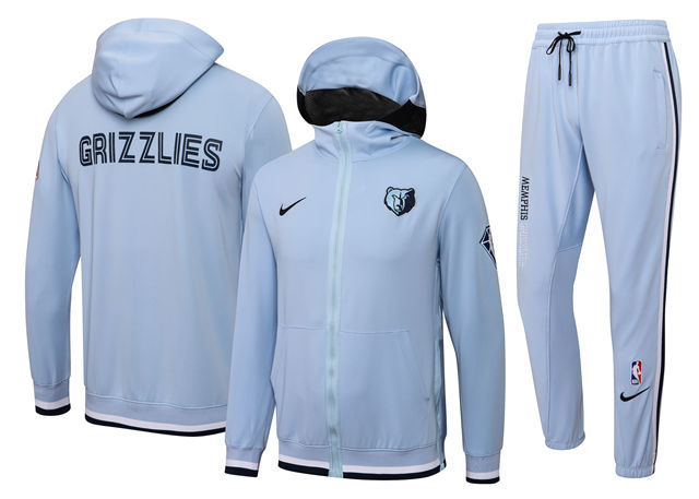 COMPLETO GRIZZLIES (TUTA CON FELPA CON CAPPUCCIO + PANTALONI DA JOGGING)